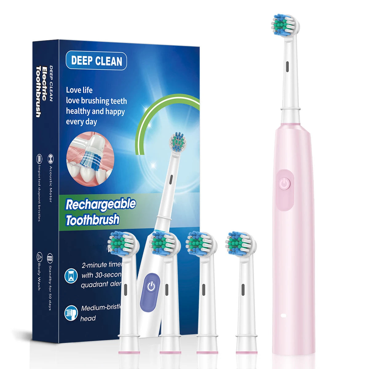 Electric Toothbrush - Your Perfect Smile, Made Easy.