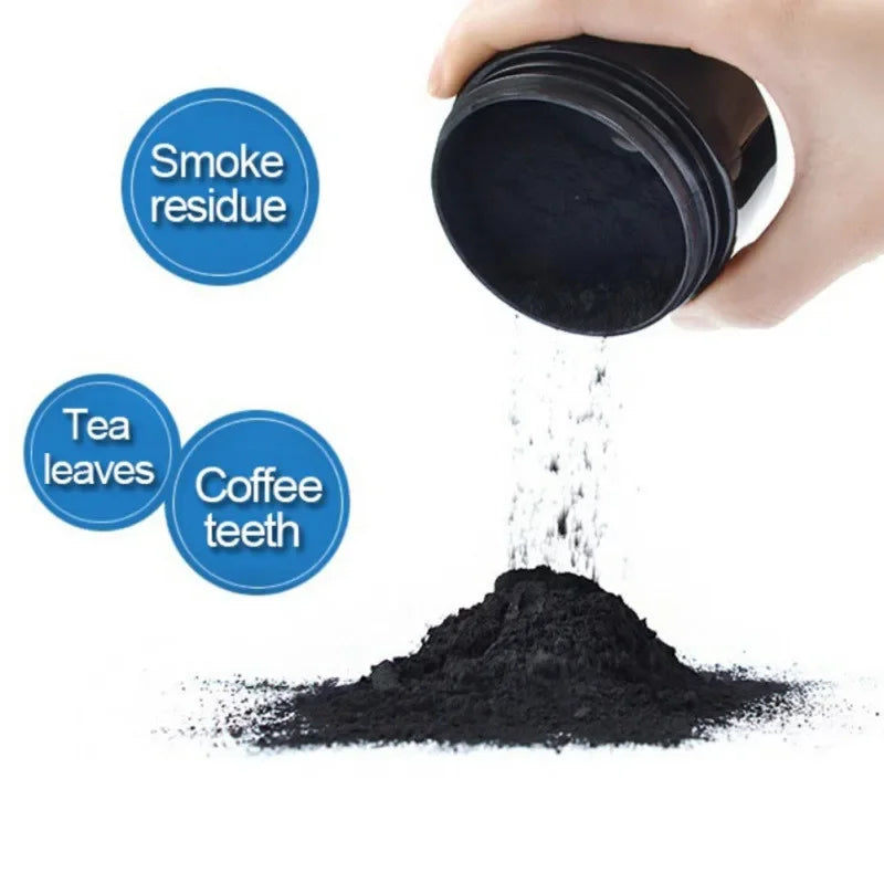 30G Teeth Whitening Oral Care Charcoal Powder Natural Activated Charcoal Teeth Whitener Powder Oral Hygiene Dental Tooth Care