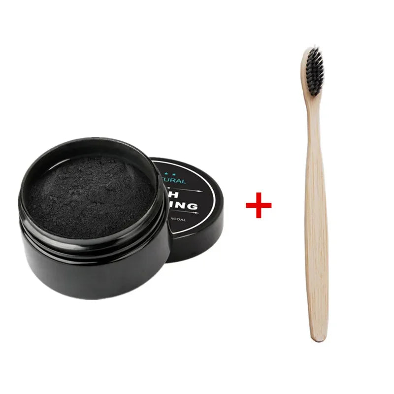 30G Teeth Whitening Oral Care Charcoal Powder Natural Activated Charcoal Teeth Whitener Powder Oral Hygiene Dental Tooth Care