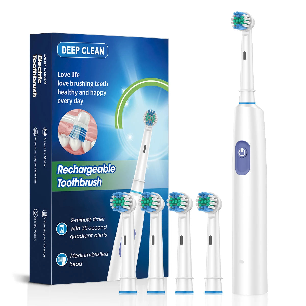 Electric Toothbrush - Your Perfect Smile, Made Easy.