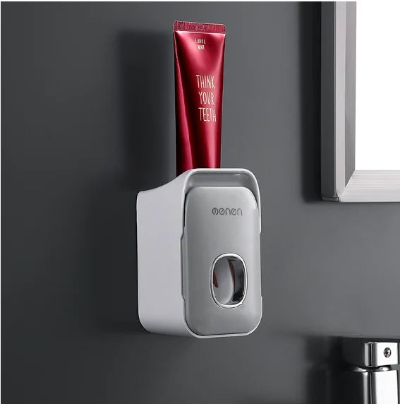 The New Way to Brush: Automatic Toothpaste Dispenser - Mess-Free!