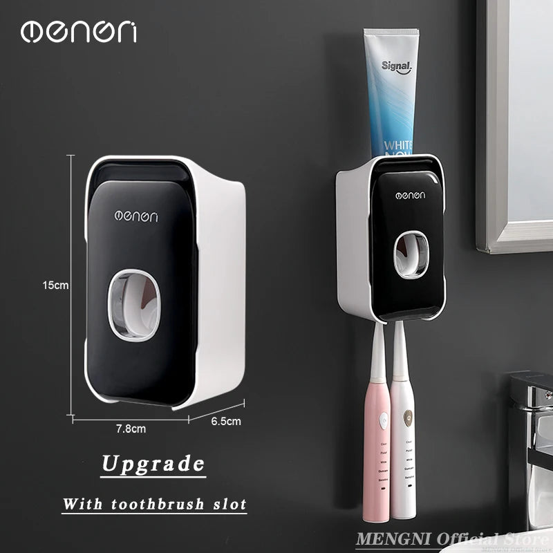 The New Way to Brush: Automatic Toothpaste Dispenser - Mess-Free!