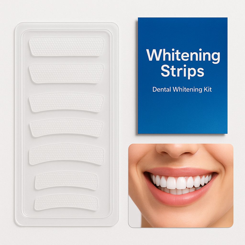 White Smile in Seconds – Teeth Whitening Strips for Daily Use
